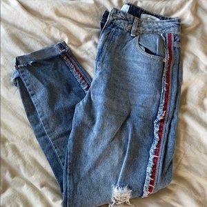 CottonOn Jeans, boyfriend cut, high rise